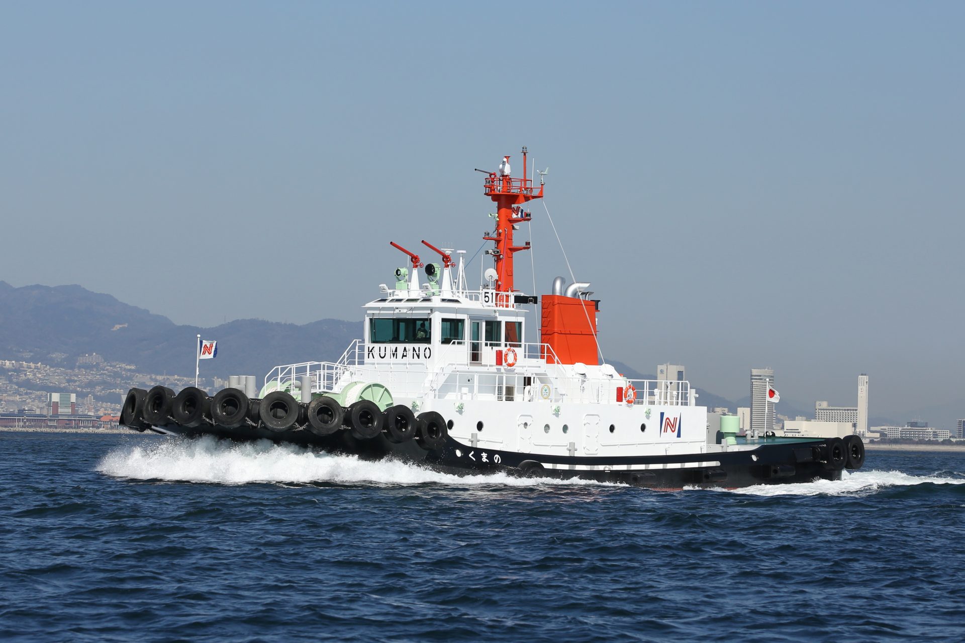 つきの船 お知らせ｜くまの竣工 | 日本栄船株式会社 - NIHON TUG-BOAT CO.,LTD